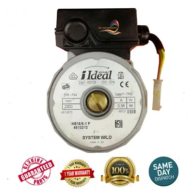 Boiler Pump For Ideal Domestic Isar He24 He30 He35 M30100 & Esprit224 170990 • £37.99