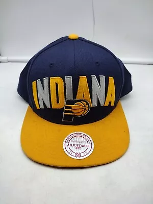 Indiana Pacers Snapback Hat Mitchell & Ness Hardwood Classic  • $19.99