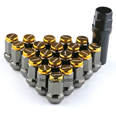 M12x1.25 Project MU Gold Composite SPEC Steel Wheel Lug Lock Nuts 20pcs/set • $45.99