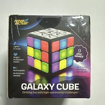 NEW Galaxy Cube Ninja Blast 9 Games Great Gift! Lights And Music. Sealed Box • $27.99