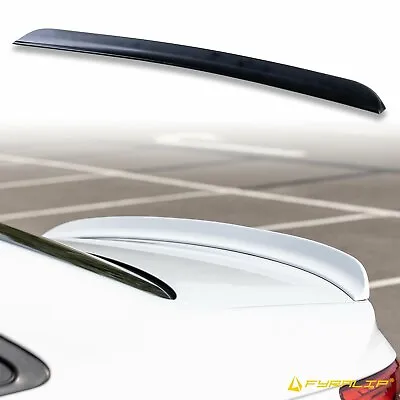 Fyralip Y15 Matte Black Trunk Lip Spoiler Duckbill For Mercedes W220 99-06 • $89.25