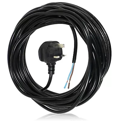 Extra Long Lawnmower Cable 12 Metre 2 Core Electric Mains Power Lead Plug XL 12M • £15.69
