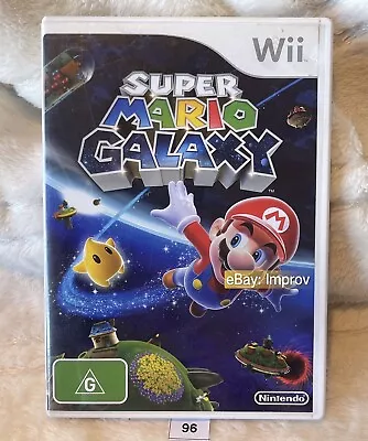 Super Mario Galaxy (Nintendo Wii 2007) - Complete - Great Condition 💨 2post • $28.50