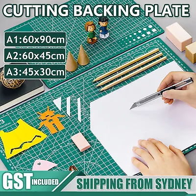 A1 A2 A3 Large Thick Self Healing Cutting Mat Double-Side Art Craft DIY Au Stock • $16.98