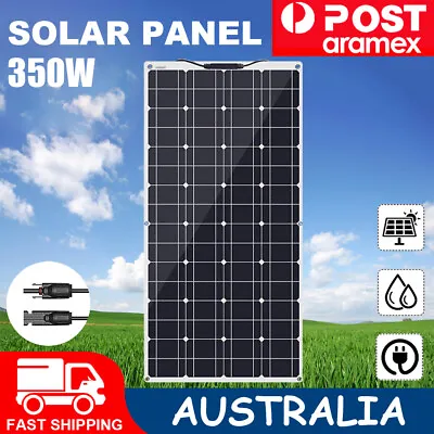 350W Solar  Panel 12V 350 Watt Mono Caravan Camping Power Charging Battery • $119.90