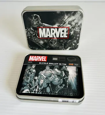 Marvel Comics Avengers Bi-Fold Wallet - Limited Edition Tin Box • $19.99