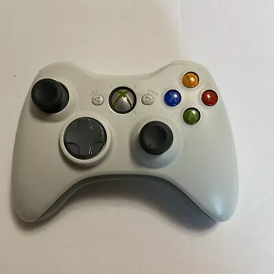 Microsoft Xbox 360 Wireless Controller White OEM Official Tested Working • $14.99