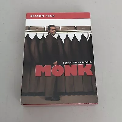 Monk Season 4 DVD Set 2006 TV Series New Sealed • $5.95