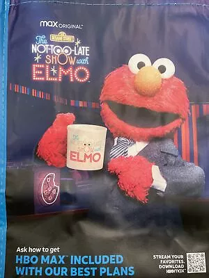 NEW ✅Sesame Street Elmo Reusable Tote Bag AT&T HBO Max Promo Easter Egg Grocery • $18