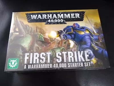 Warhammer 40000 8th Ed First Strike Starter Set New Sealed Primaris Death Guard • £37