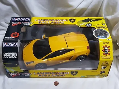 NEW 1:16 Lamborghini Gallardo Nikko Super Exotics Series Radio Control RC Car • $118.81