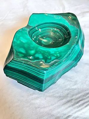 Malachite Free-Form Vide Poche • $600