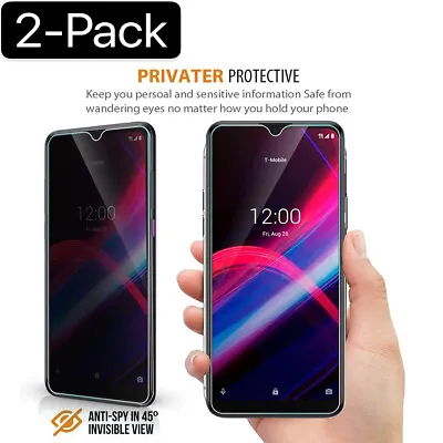 2 Pack For OPPO Phone Anti-Spy Privacy Tempered Glass Screen Protector • $9.98