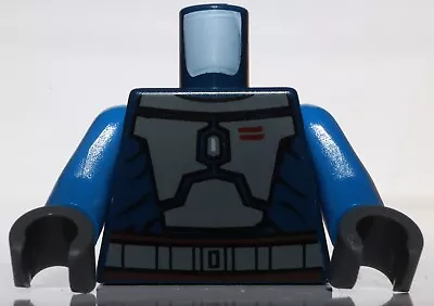 Lego Star Wars Dark Bluish Gray Torso Armor Plates Mandalorian Clone Trooper • $6.73