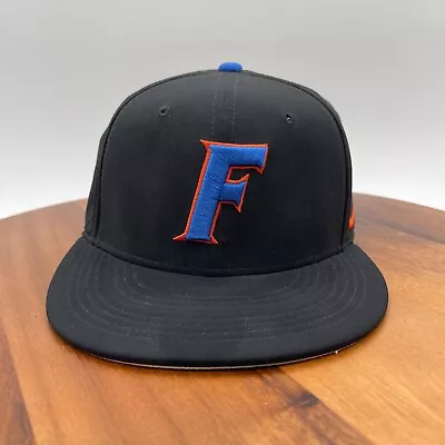 Florida Gators Hat Cap Adult One Size Black Fitted Nike True Dri Fit • $16.88