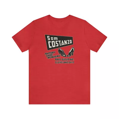 Sam Costanzo Shoe Repair Cleveland Ohio Vintage Ad Tshirt • $22.99