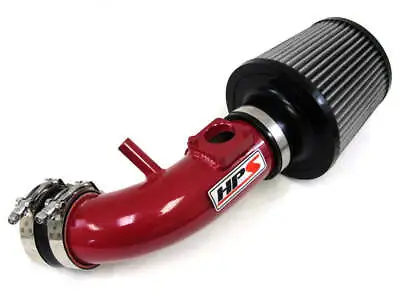 HPS Shortram Air Intake Kit For 07-13 Mazda Mazdaspeed 3 2.3L Turbo Red • $239.40