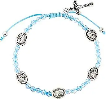 St. Michael Guardian Angel Catholic Devotional Bracelet 7.5 Inches Adjustable • $9.88