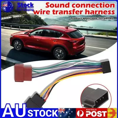 For KENWOOD Car Stereo Radio ISO Wiring Harness Connector Adaptor Cable Loom • $9.20