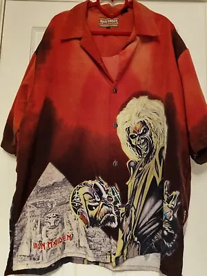 Iron Maiden Dragonfly Shirt XXL 1990'S • $94.74