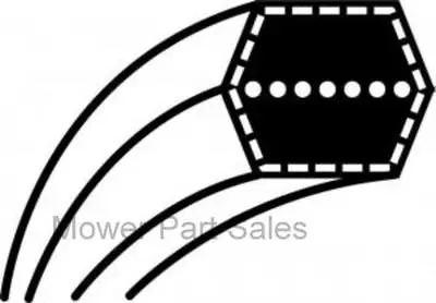 £24.50 • Buy AA112 Lawnmower Belt AA 112 Fits Husqvarna, Jonsered, McCulloch Partner Mowers