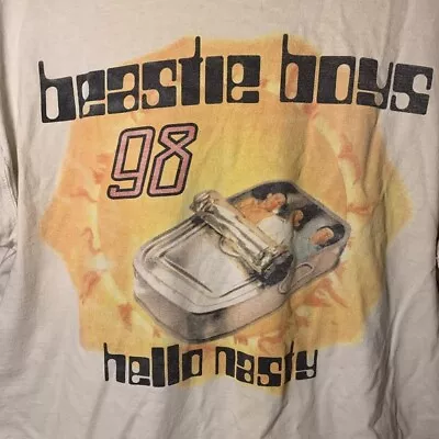 Vintage Hello Nasty Tour Beastie Boys Shirt White Unisex Men S-234XL NE928 • $24.69