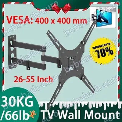 26-55  Wall Mount Swivel TV Stand Bracket For 32 40 42 50 55 Inch 3D LCD LED UK • £12.81