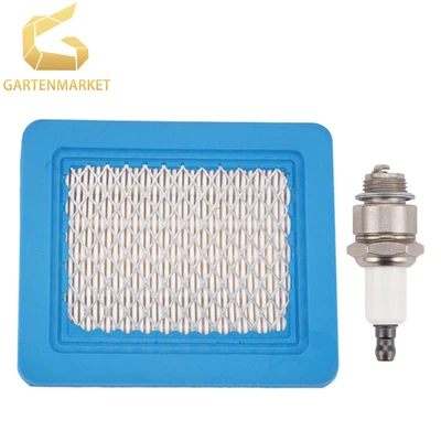 £7.99 • Buy Air Filter / Spark Plug Fits Briggs Stratton HAYTER HARRI 491588 Strimmer Engine