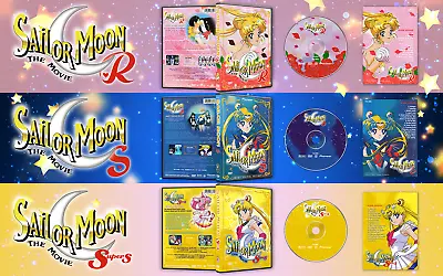 $29.99 • Buy Sailor Moon The Movies - Trilogy (3 DVDs)