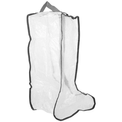 Handle Lightweight Zippered Boots Storage Pouch Boots Carrier Travel Boots Bag • £6.03