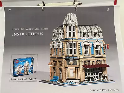 £9.99 • Buy Lego MOC 10214 Tower Bridge Alternate Build Instructions Creator