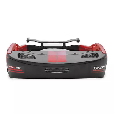 Boys Red Turbo Race Car Twin Plastic Toddler Race Car Bed Kid Child Bedroom NEW • $246.92