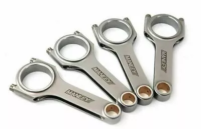 Manley 15022-4 H Tuff Beam Steel Connecting Rod For Mitsubishi Eclipse GST • $578.10