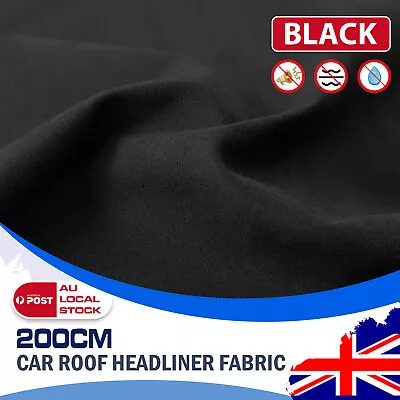 2 X 1.5m Automotive Roof Lining Recover Headliner Materials Solution Sagging New • $46.15