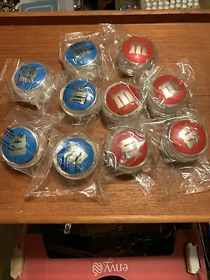 (10) M&M 2000 Millennium YoYo Blue & Red  Mint! NEW! 5 For PLAY 5 For Display! • $28