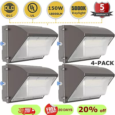 LED Wall Pack 150Watt With Photocell LED Security Outdoor Industrial Lights • $327.99