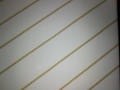 £54.99 • Buy 9ct Yellow Gold 20  Trace Chain 1mm Wide BNWT