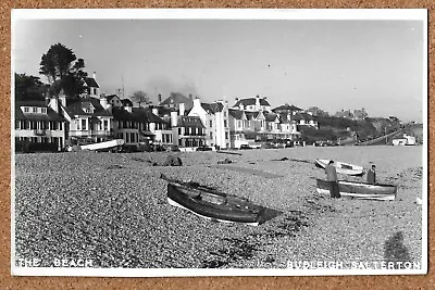 £2.49 • Buy RP Budleigh Salterton Boats Beach Buildings Real Photo Postcard Exmouth Devon
