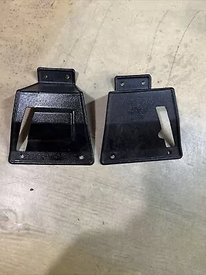 1967 1968 Ford Mustang Fastback Non-fold Down Rear Seat Latch Covers • $120