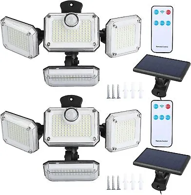 333LED Solar Lights Outdoor 25000LM Waterproof Motion Sensor Security Wall Lamp • $34.98