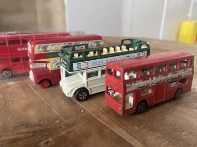 £5 • Buy Job Lot Diecast Buses Matchbox 
