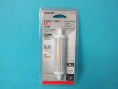 Lot Of 2 Satco 11222 Led Light Bulb 10w T3j Type Linear Double Ended Floodlight • $18.99