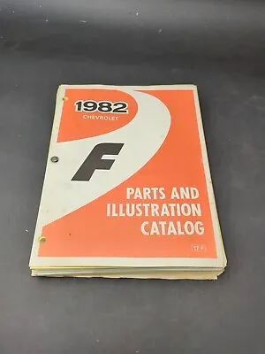 1982 Chevrolet F Camaro Parts Illustration Catalog Book • $29