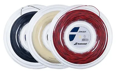 Babolat SYN GUT 660ft 200m Reel Tennis Squash String 17 / 16 Synthetic Gut • $59