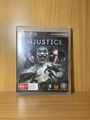 Injustice Gods Among Us - Playstation 3 - Ps3 W/manual • $6.50