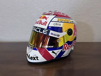 2022 World Champion Max Verstappen Dutch Zandvoort 1:2 Scale Red Bull F1 Helmet • $199