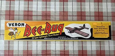 Veron Bee Bug Vintage Control Line Kit - Keil Kraft/mercury • £20