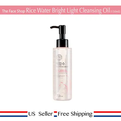 The Face Shop Rice Water Bright Cleansing Light Oil 150ml [ US Seller ] • $113.98