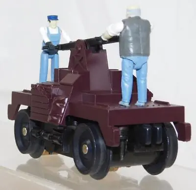 MTH Operating Hand Car TUSCAN W/2 Figrs C-8 Boxed Motorizd 2000 Reverses FromSet • $59.95