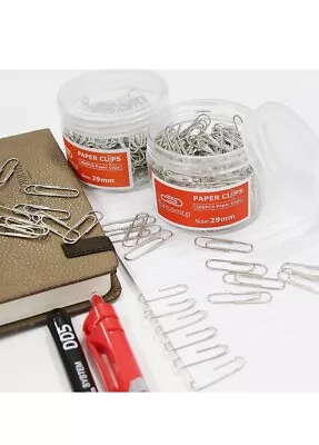 DIYSELF Paper Clips 200 Pcs Small Paper Clips Paperclip For Documents & Paper • $6.99